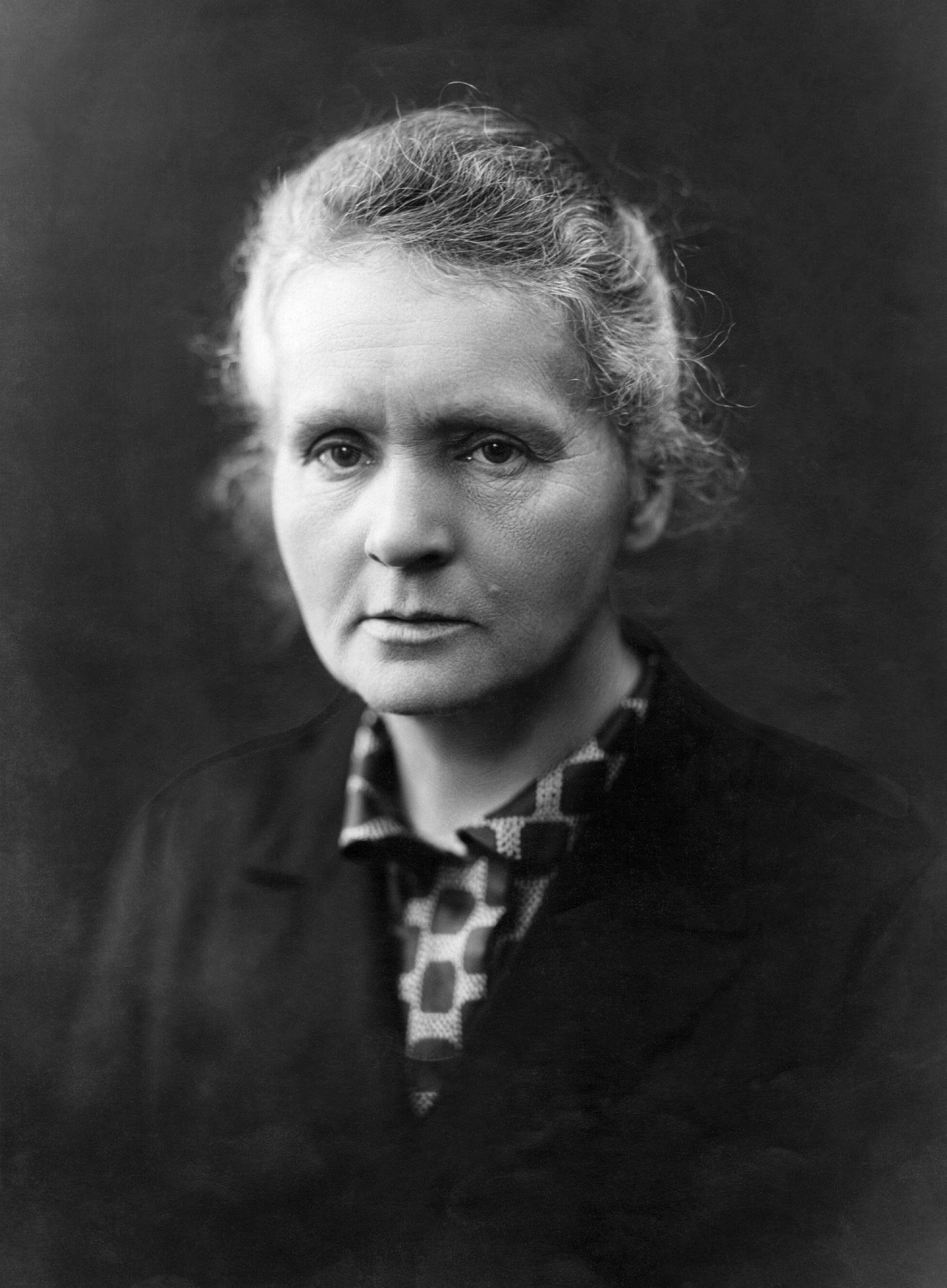 Marie Curie c. 1920s in her laboratory